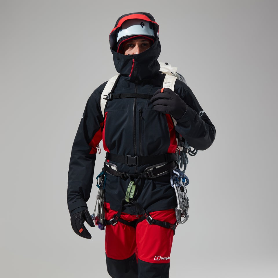 MTN Seeker Gore-Tex Jacken für Herren - Schwarz/Rot