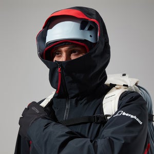 MTN Seeker Gore-Tex Jacken für Herren - Schwarz/Rot