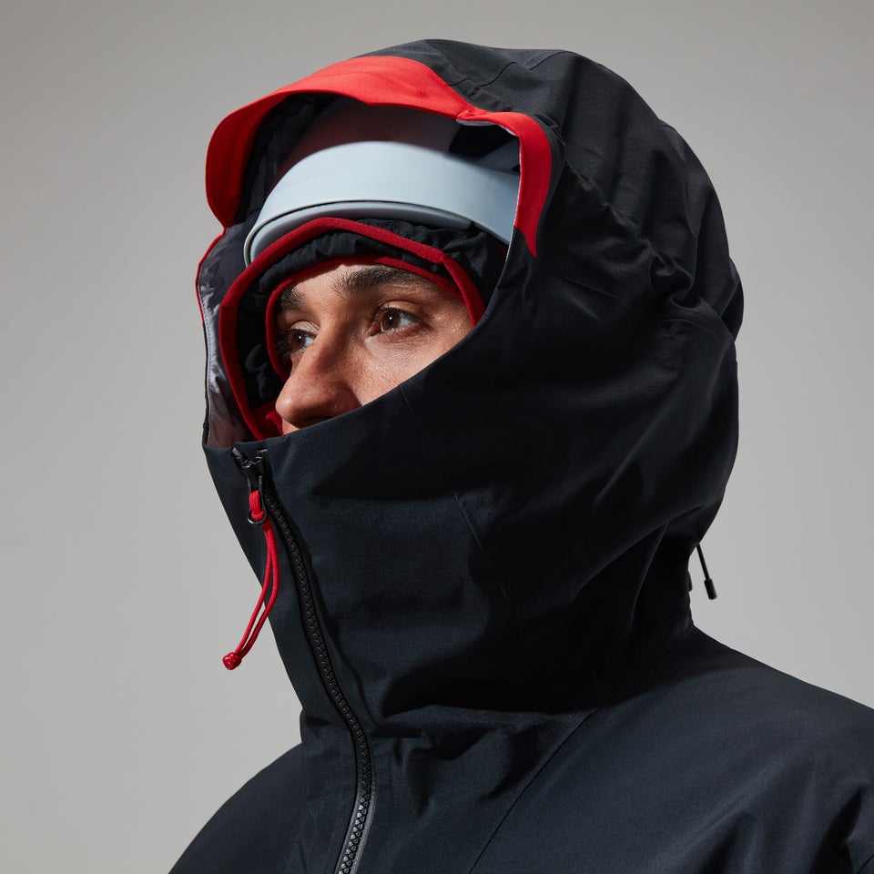 MTN Seeker Gore-Tex Jacken für Herren - Schwarz/Rot