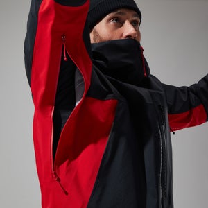 MTN Seeker Gore-Tex Jacken für Herren - Schwarz/Rot