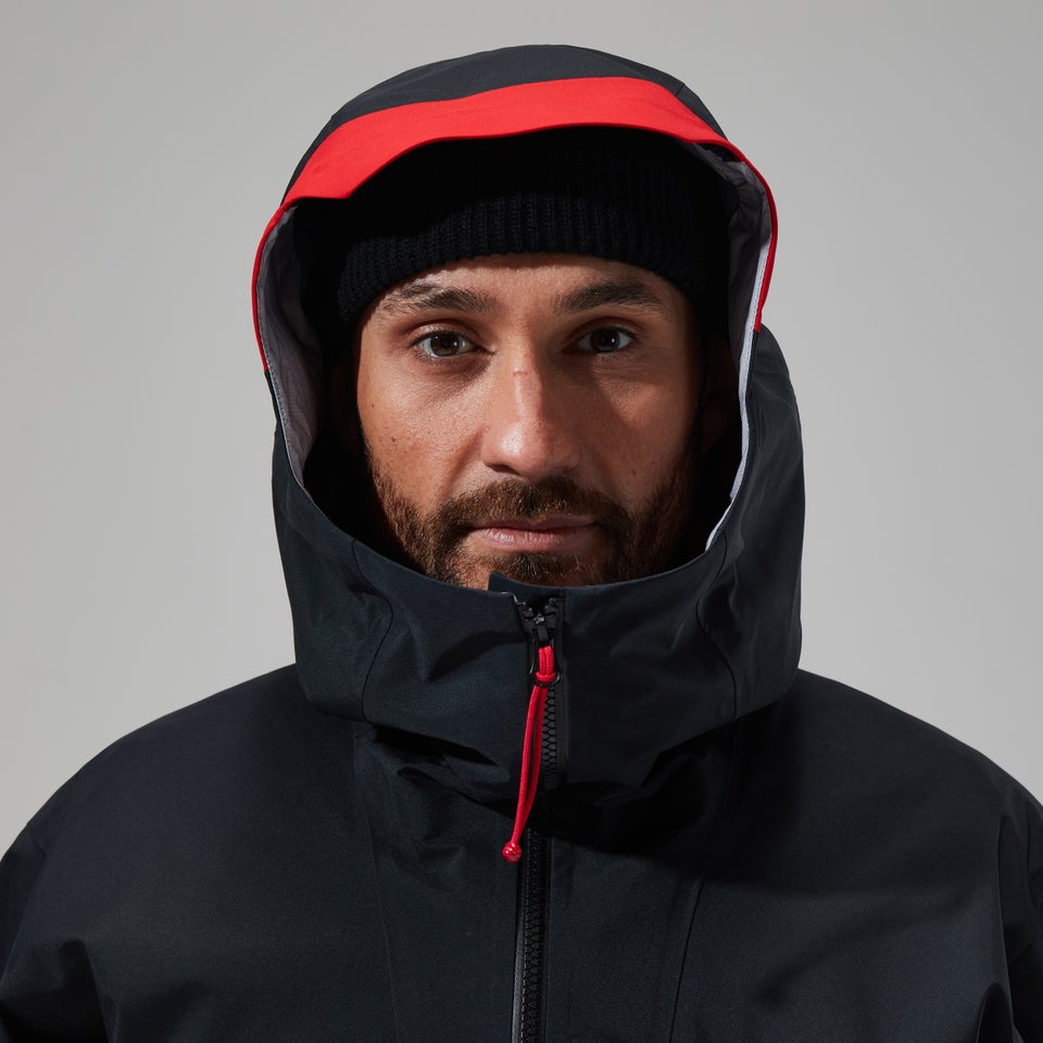 MTN Seeker Gore-Tex Jacken für Herren - Schwarz/Rot