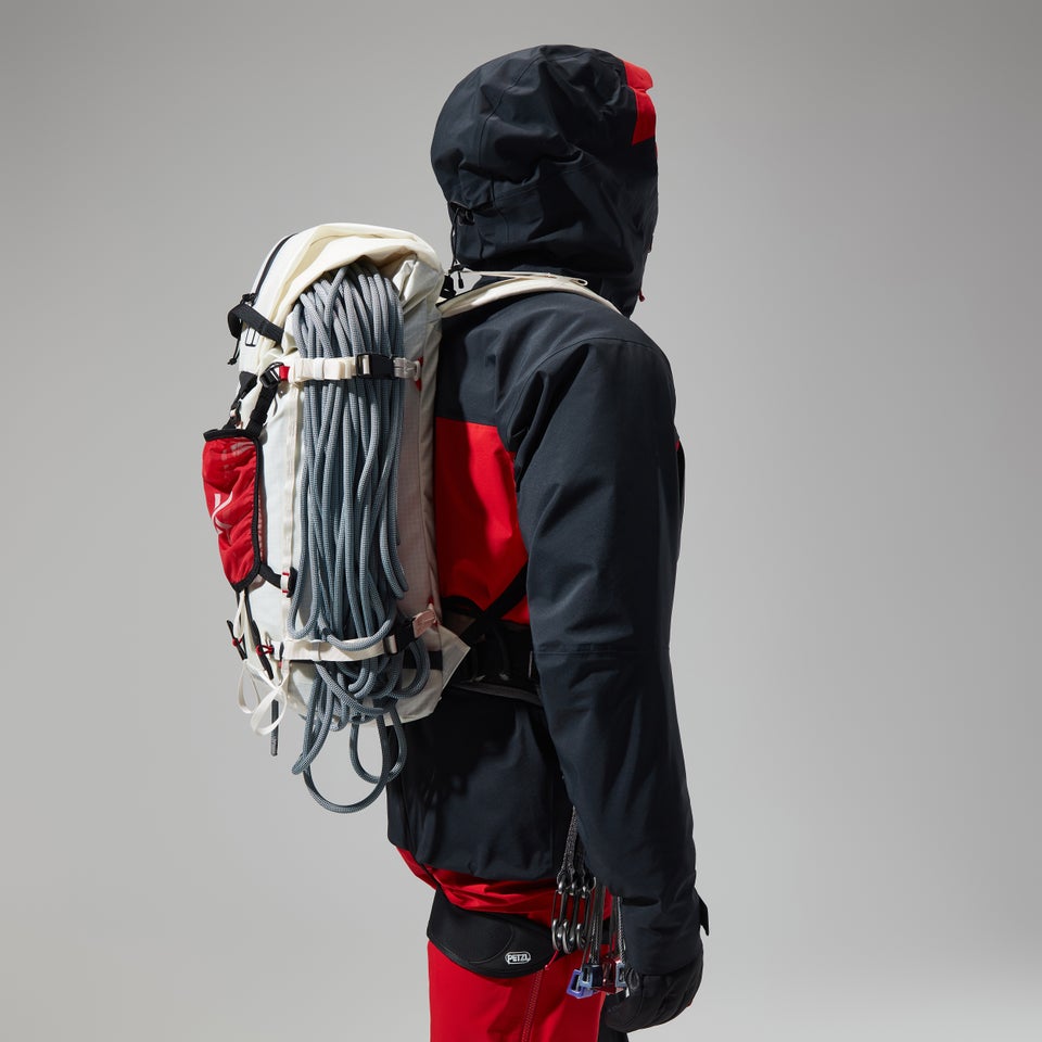 MTN Seeker Gore-Tex Jacken für Herren - Schwarz/Rot