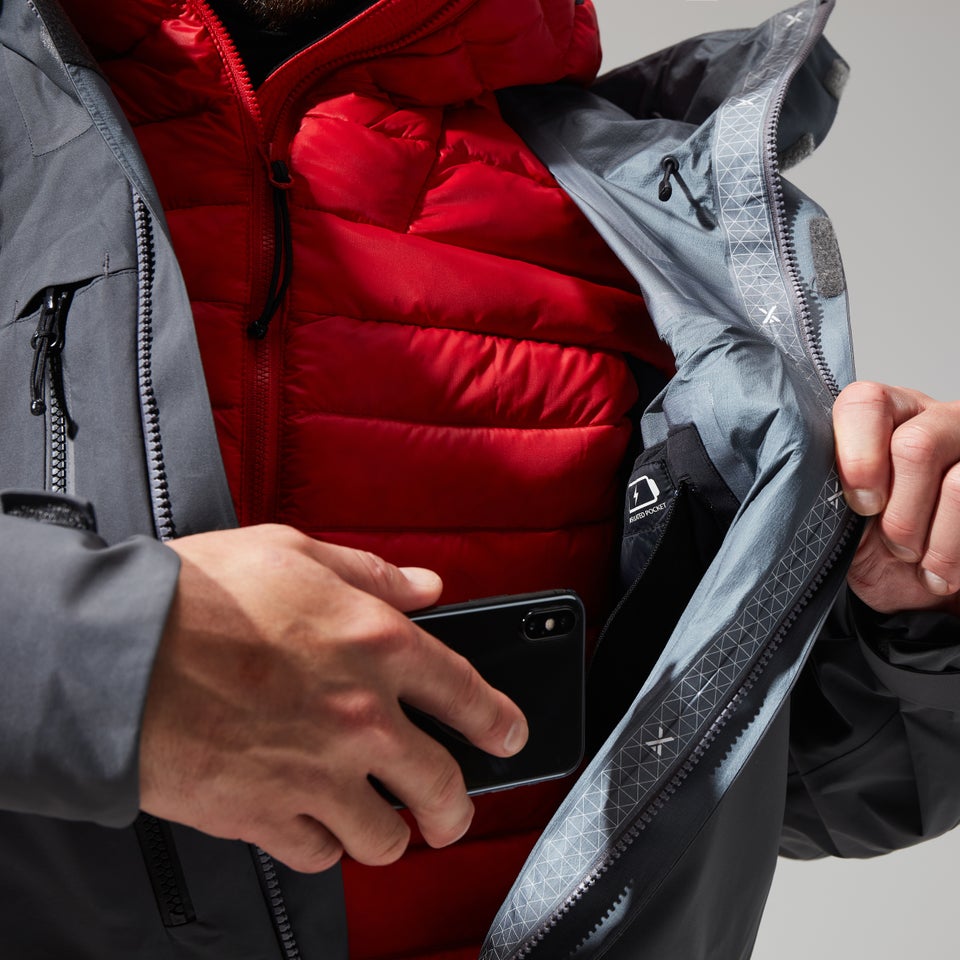 Men's MTN Guide Gore-Tex Pro Jacket - Grey/Black