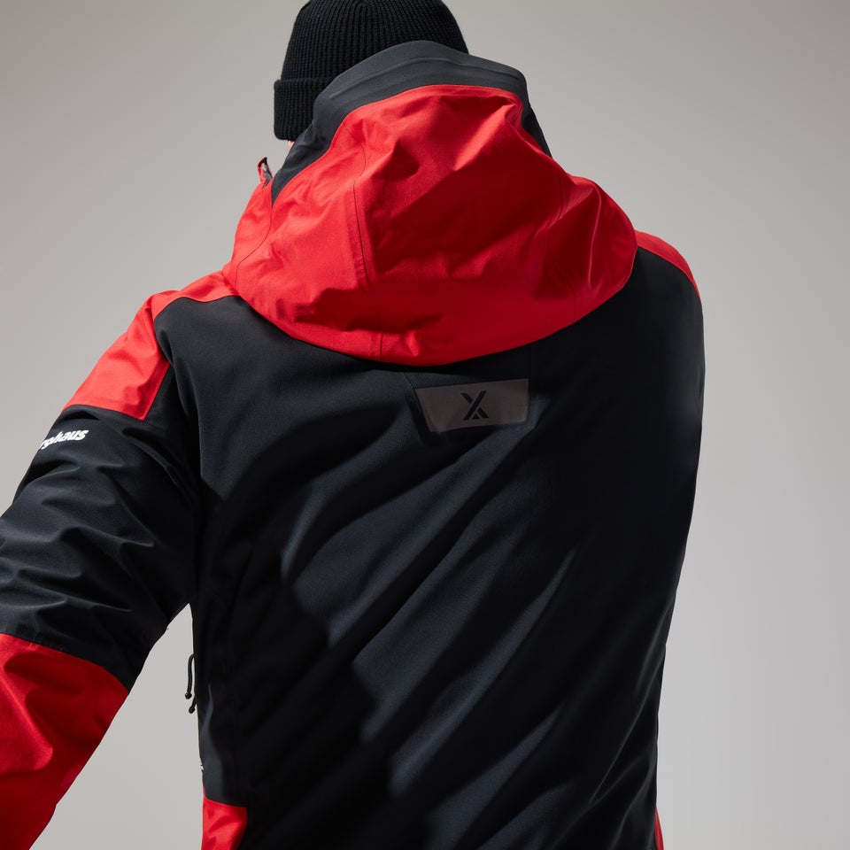MTN Guide Gore-Tex Pro Jacken für Herren - Rot/Schwarz