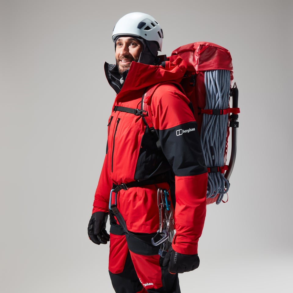 Men's MTN Guide Gore-Tex Pro Jacket - Red/Black