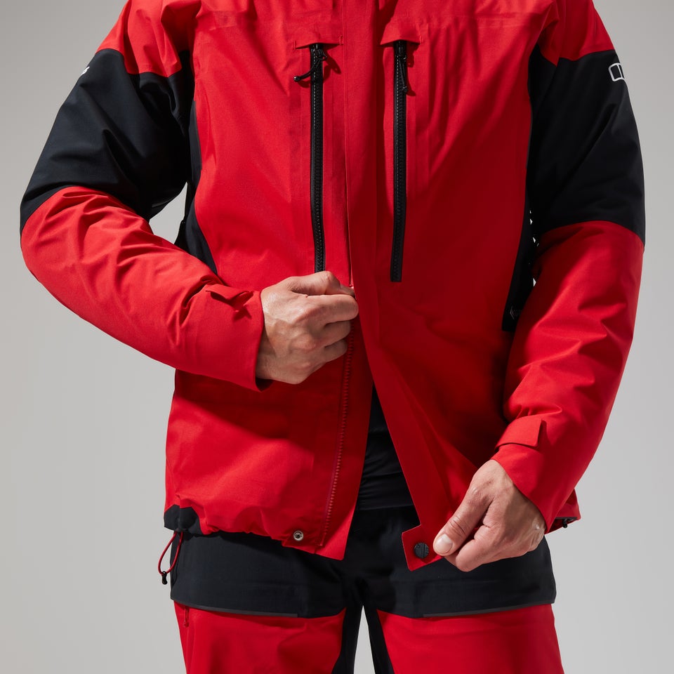 MTN Guide Gore-Tex Pro Jacken für Herren - Rot/Schwarz