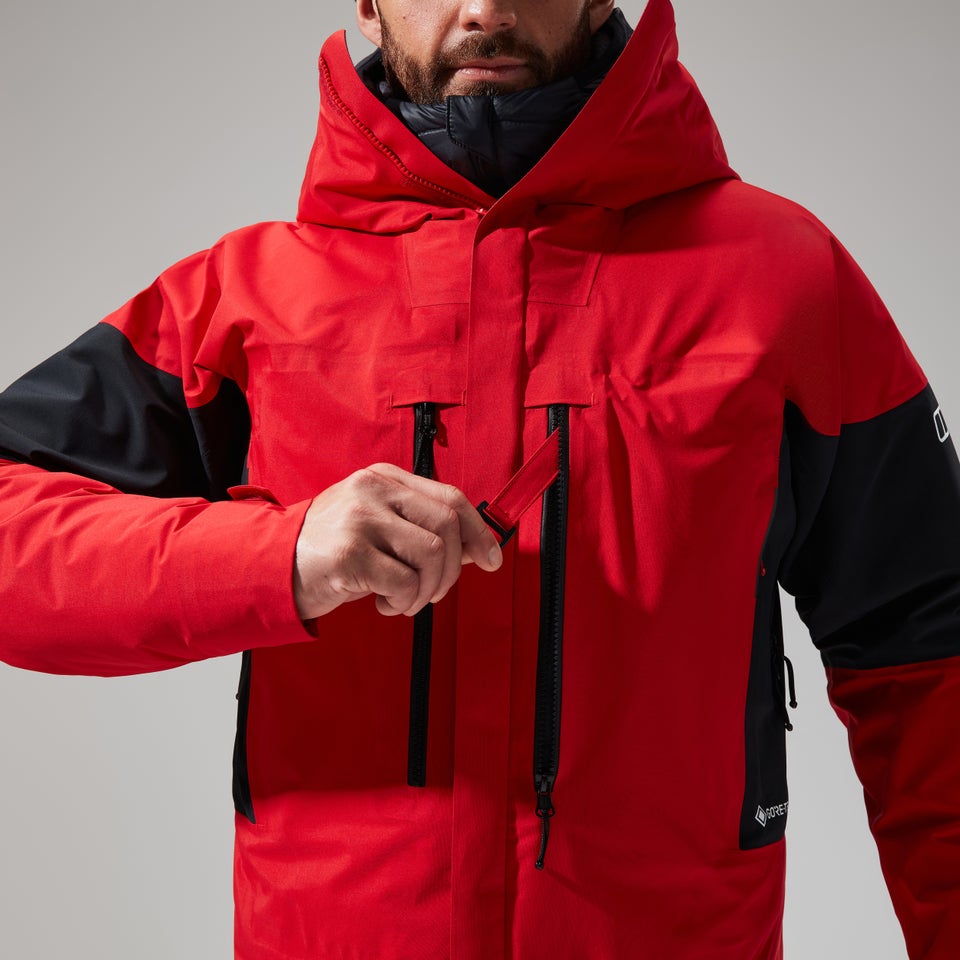 MTN Guide Gore-Tex Pro Jacken für Herren - Rot/Schwarz