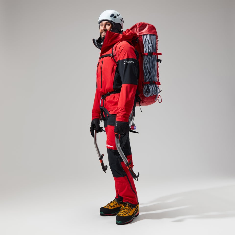 MTN Guide Gore-Tex Pro Jacken für Herren - Rot/Schwarz