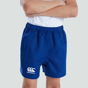 Junior Unisex Advantage Short Blue