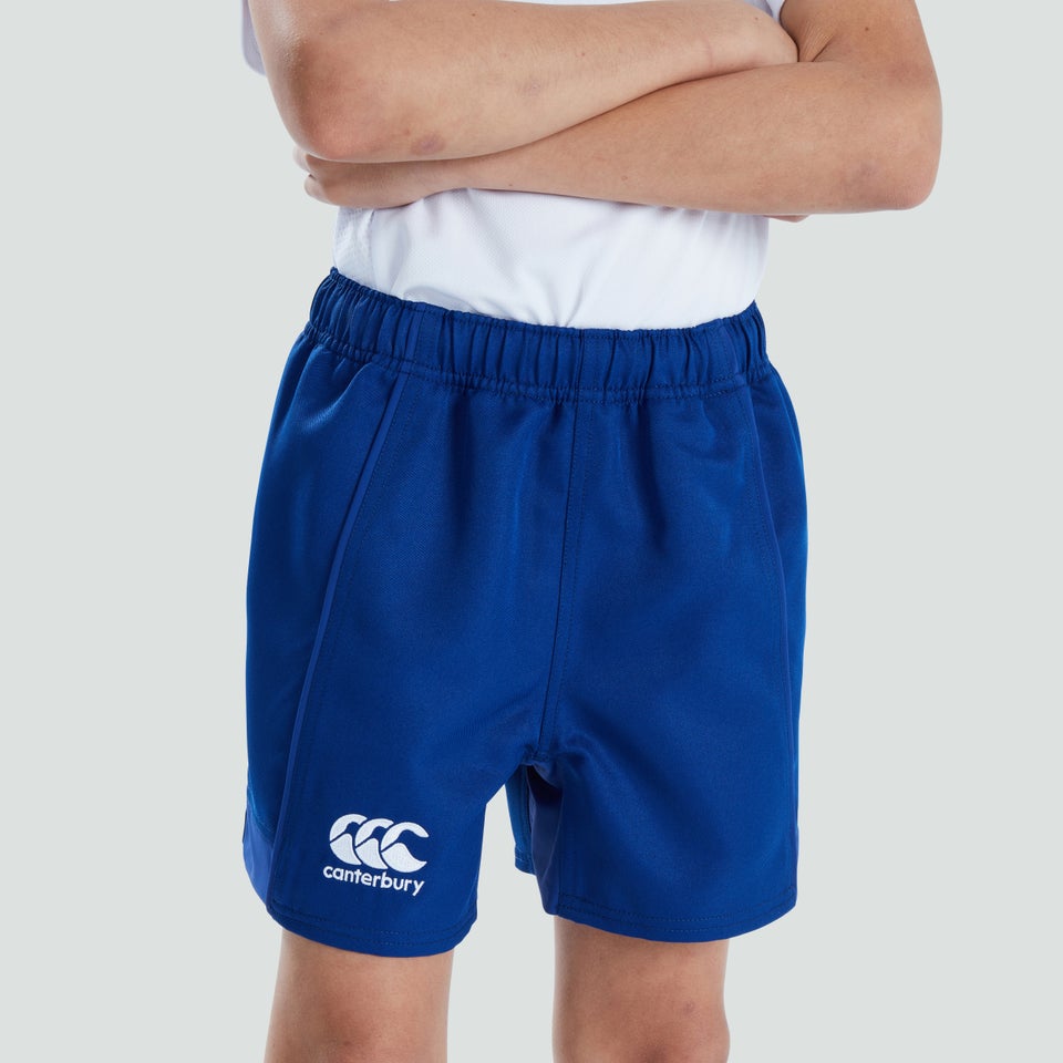 Junior Unisex Advantage Short Blue