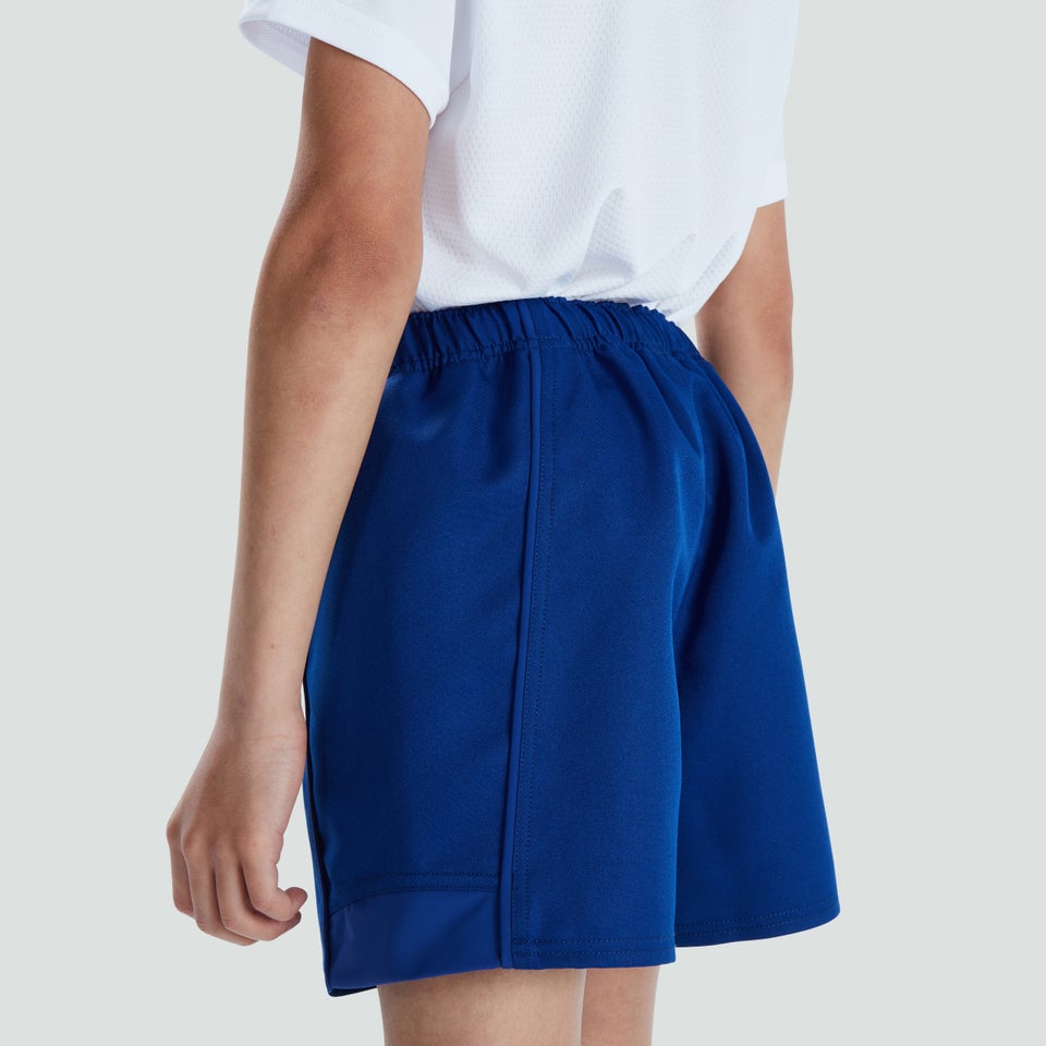 Junior Unisex Advantage Short Blue