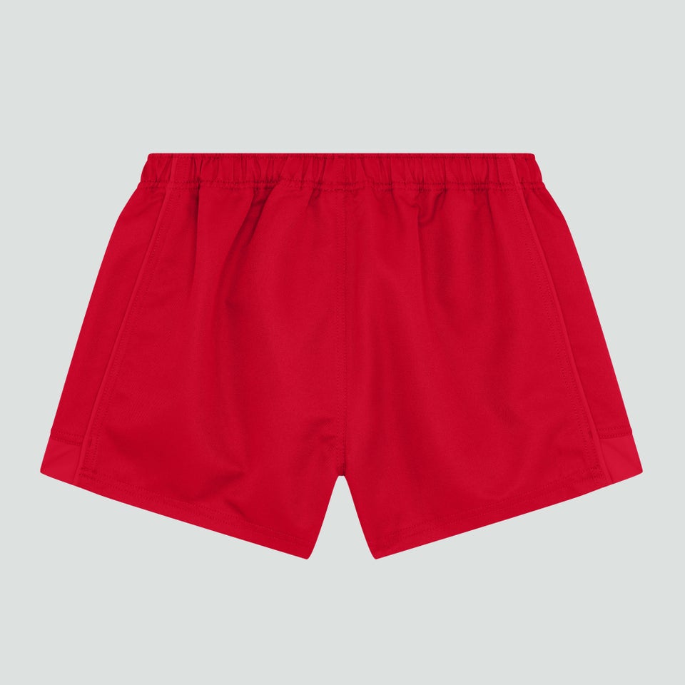 CANTERBURY ADVANTAGE SHORT JUNIOR FLAG RED