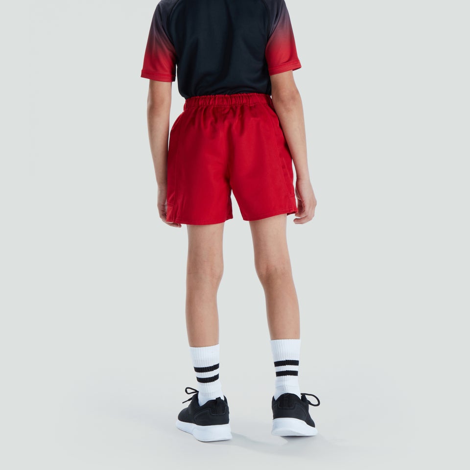 Junior Unisex Advantage Short Red