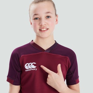 Junior Unisex Vapodri Evader Jersey Maroon