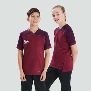 CANTERBURY VAPODRI EVADER JERSEY JU MAROON - 10