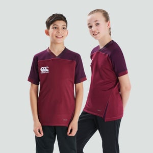 JUNIOR UNISEX VAPODRI EVADER JERSEY MAROON - AGE 10