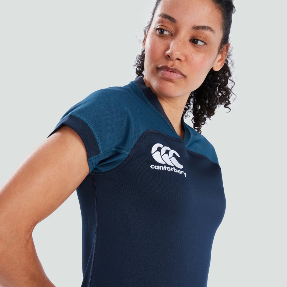 Womens Vapodri Evader Jersey Navy