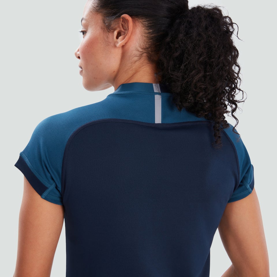 Womens Vapodri Evader Jersey Navy