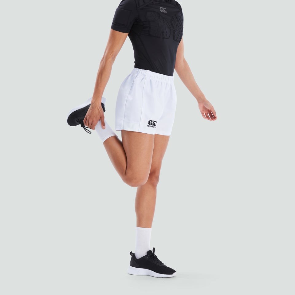 Womens Advantage Short White