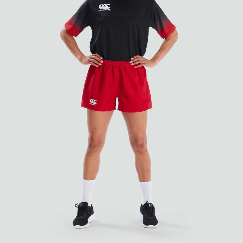 Womens Advantage Short Red