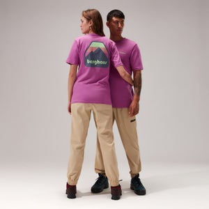 Unisex Graded Peak T-Shirt - Purple