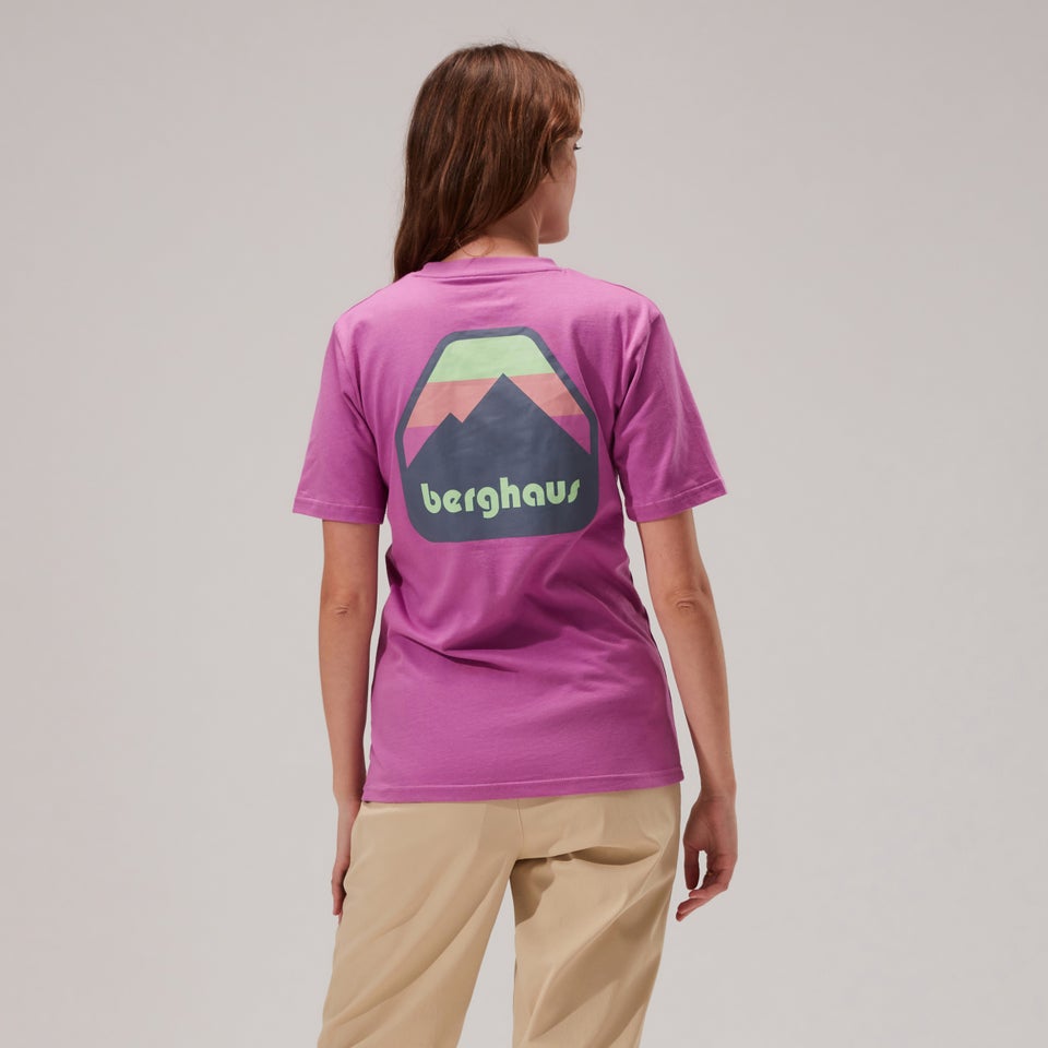 Unisex Graded Peak T-Shirt - Purple