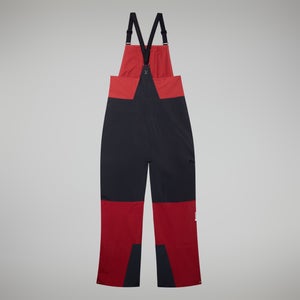 Men's MTN Arete Descend Gore-Tex Bib Pants - Dark Red/Black