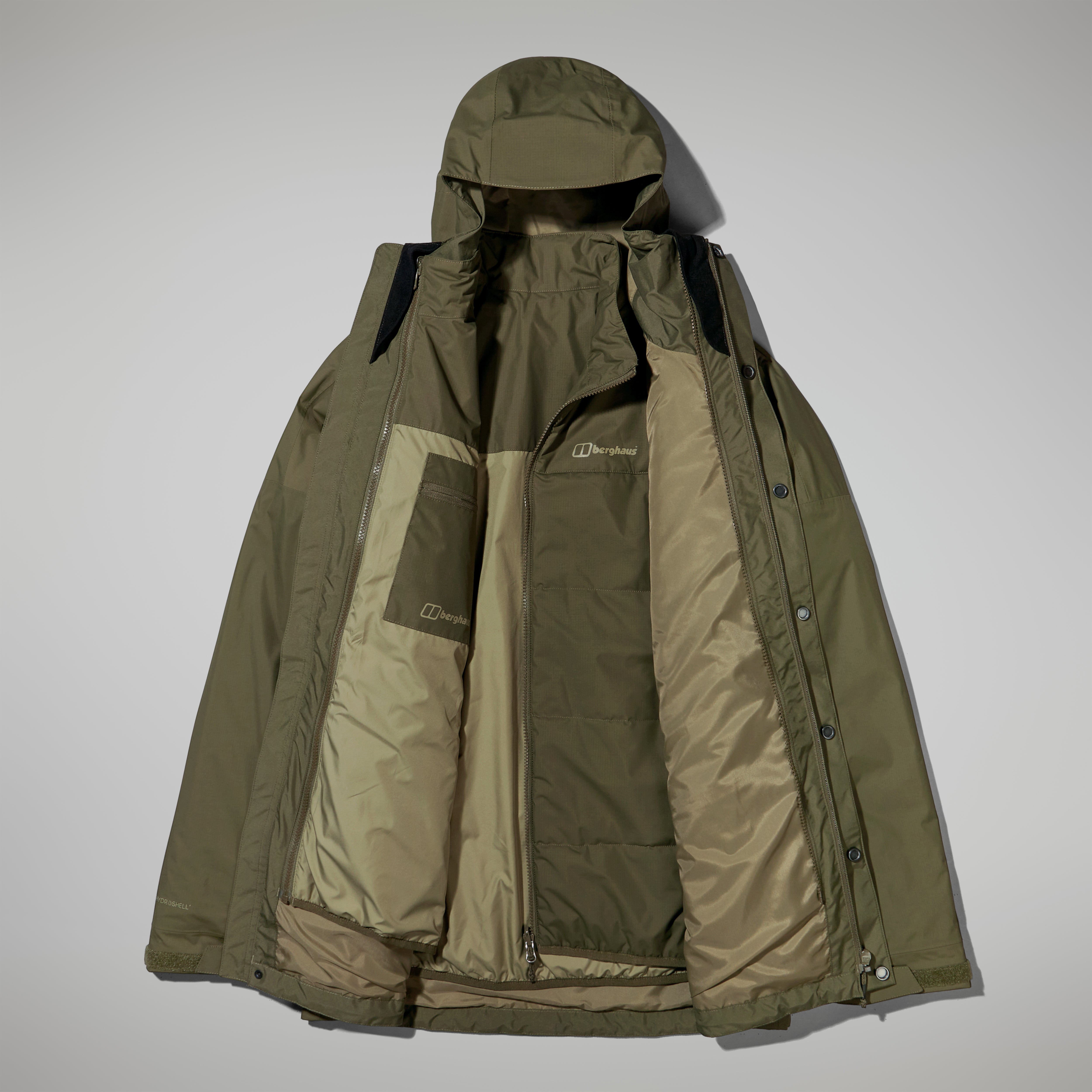 Men's Integer Gemini 4in1 Jacket - Dark Green