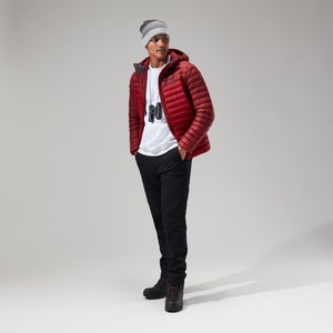 Vaskye Jacke für Herren - Dunkelrot