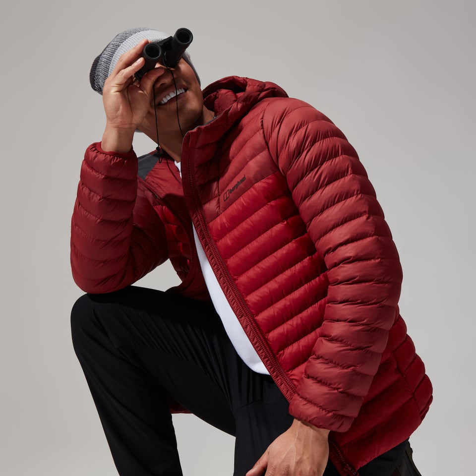 Vaskye Jacke für Herren - Dunkelrot