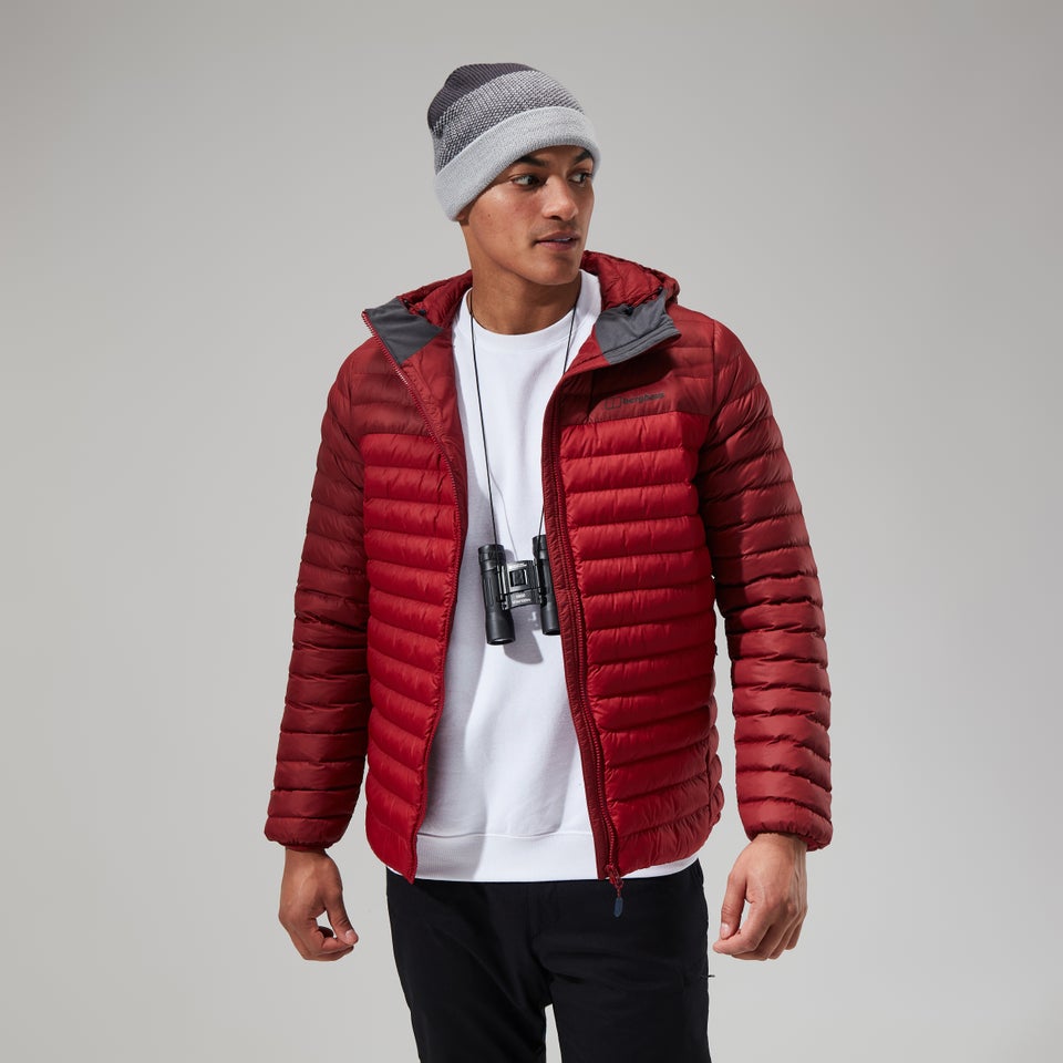 Vaskye Jacke für Herren - Dunkelrot