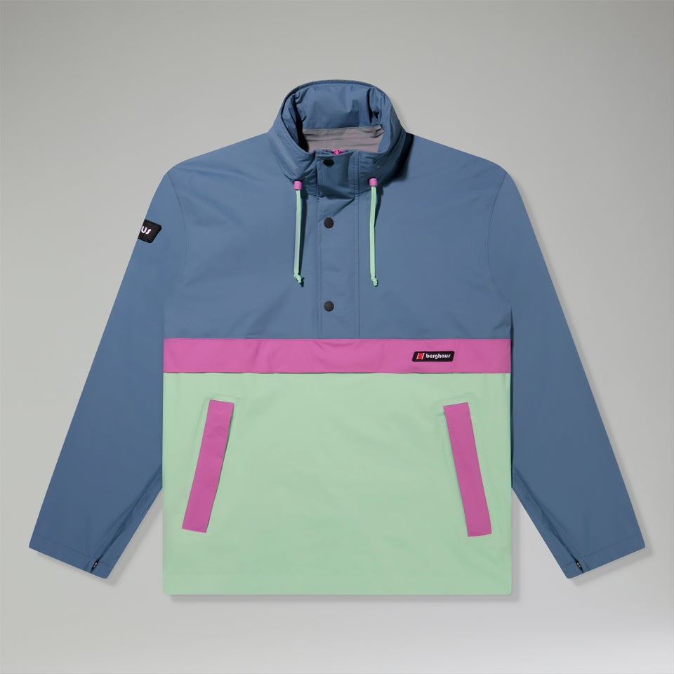 Unisex Ski Smock 86 Jackets - Dark Blue/Light Green