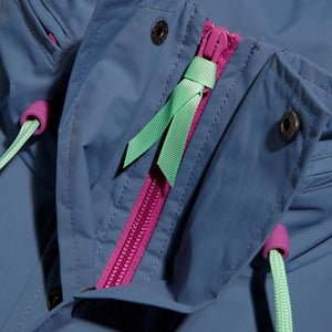 Unisex Ski Smock 86 Jackets - Dark Blue/Light Green