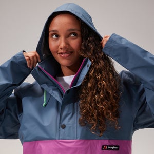 Unisex Ski Smock 86 Jackets - Dark Blue/Light Green