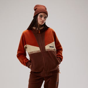 Unisex Tramantana 91 Fleece Jacket - Dark Brown/Brown