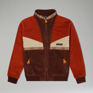 Unisex Tramantana 91 Fleece Jacket - Dark Brown/Brown