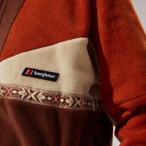 Unisex Tramantana 91 Fleece Jacket - Dark Brown/Brown