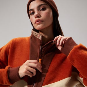 Unisex Tramantana 91 Fleece Jacket - Dark Brown/Brown