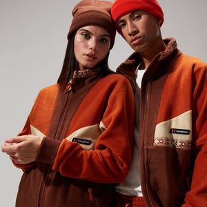 Unisex Tramantana 91 Fleece Jacket - Dark Brown/Brown