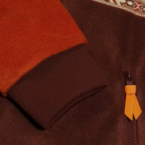 Unisex Tramantana 91 Fleece Jacket - Dark Brown/Brown