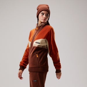 Unisex Tramantana 91 Fleece Jacket - Dark Brown/Brown