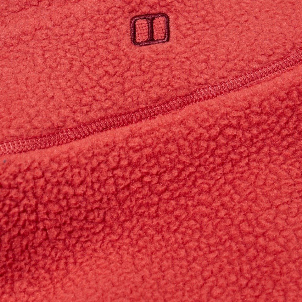 Darria Half Zip Fleece für Damen - Rot