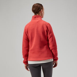Darria Half Zip Fleece für Damen - Rot