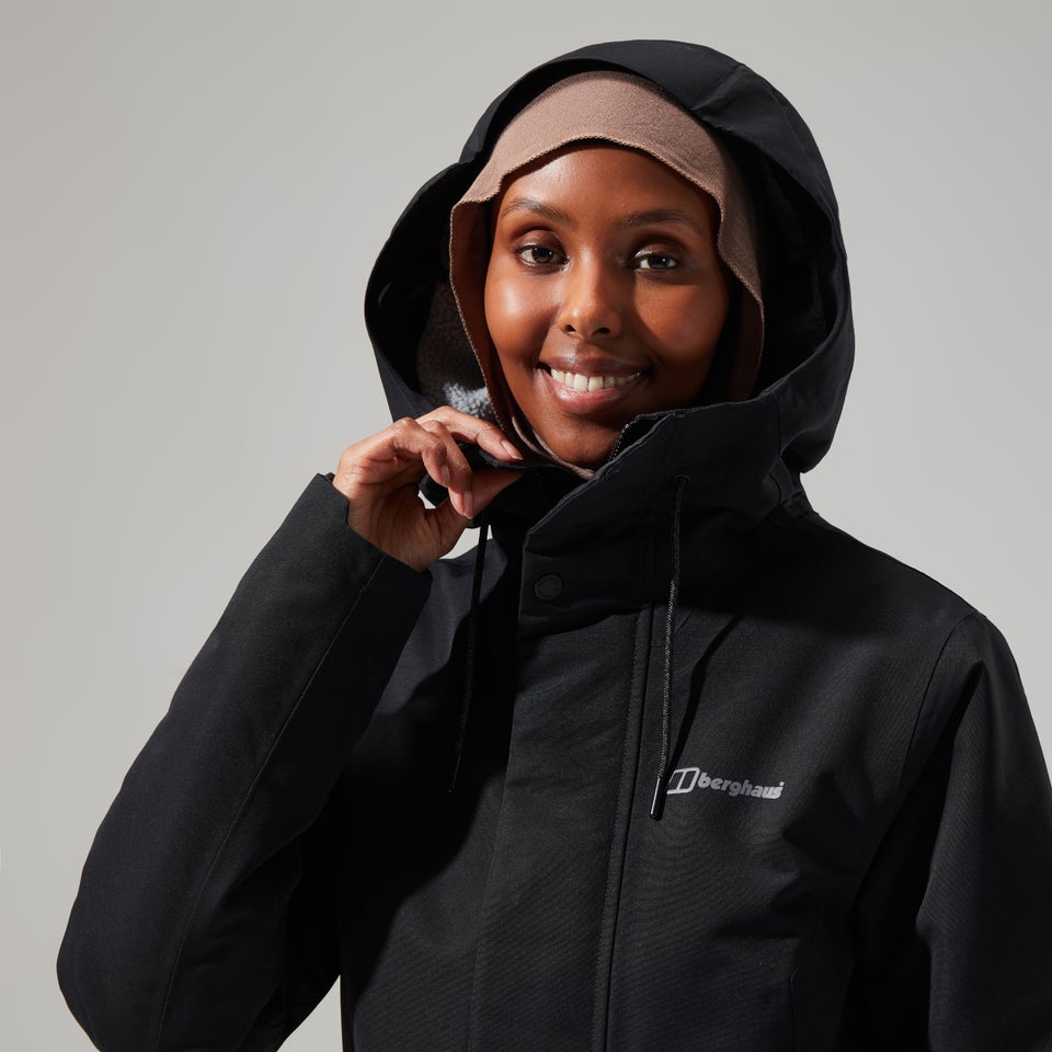 Foxghyll Parka für Damen - Schwarz/Grau