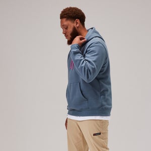 Unisex Heritage Small Logo Hoody - Dark Blue