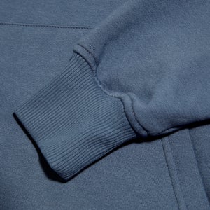 Unisex Heritage Small Logo Hoody - Dark Blue