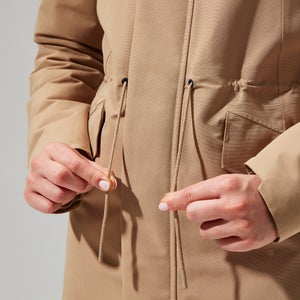 Women's Foxghyll Hooded Parka - Natural/Natural
