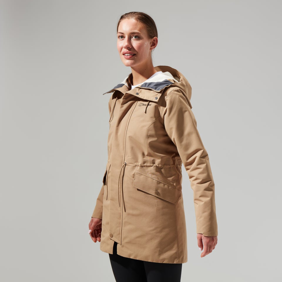 Women's Foxghyll Hooded Parka - Natural/Natural