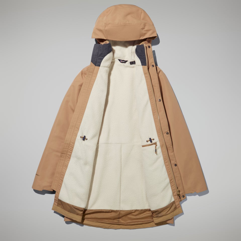 Women's Foxghyll Hooded Parka - Natural/Natural
