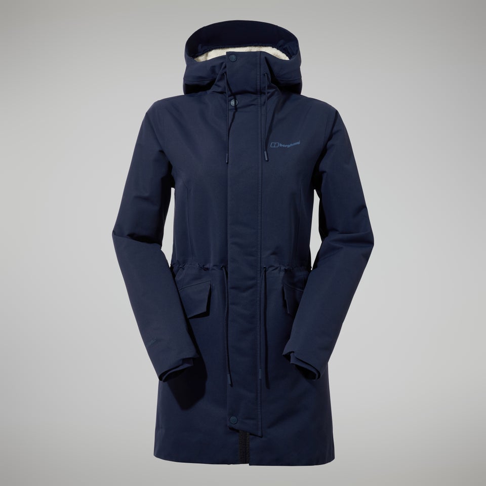 Foxghyll Parka für Damen - Dunkelblau/Naturfarben